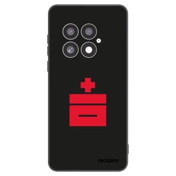 Picasee silikonowe czarne etui na OnePlus 13 5G - Le Plastenciaga