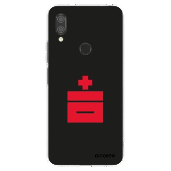 Picasee silikonowe przeźroczyste etui na Xiaomi Redmi 7 - Le Plastenciaga