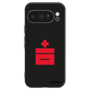 Picasee silikonowe czarne etui na Google Pixel 10 Pro - Le Plastenciaga