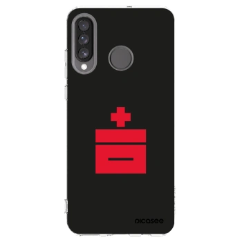 Picasee silikonowe przeźroczyste etui na Huawei P30 Lite - Le Plastenciaga