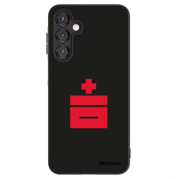 Picasee silikonowe czarne etui na Samsung Galaxy A16 4G - Le Plastenciaga