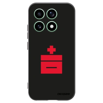 Picasee silikonowe czarne etui na Xiaomi 17 - Le Plastenciaga