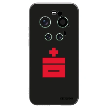 Picasee silikonowe czarne etui na Xiaomi 17 Ultra - Le Plastenciaga