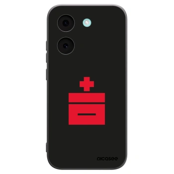 Picasee silikonowe czarne etui na Xiaomi Poco X8 Pro - Le Plastenciaga