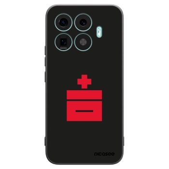 Picasee silikonowe czarne etui na Xiaomi 17T Pro - Le Plastenciaga