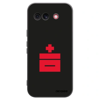 Picasee silikonowe czarne etui na Google Pixel 10a - Le Plastenciaga