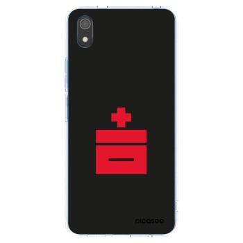 Picasee silikonowe przeźroczyste etui na Xiaomi Redmi 7A - Le Plastenciaga