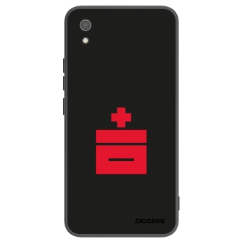 Picasee silikonowe czarne etui na Xiaomi Redmi 7A - Le Plastenciaga