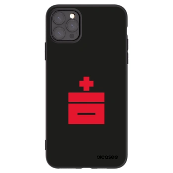 Picasee silikonowe czarne etui na Apple iPhone 11 Pro Max - Le Plastenciaga