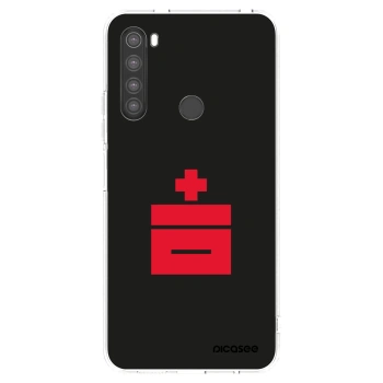 Picasee silikonowe przeźroczyste etui na Xiaomi Redmi Note 8 - Le Plastenciaga