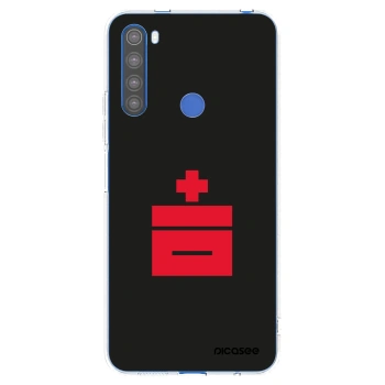 Picasee silikonowe przeźroczyste etui na Xiaomi Redmi Note 8T - Le Plastenciaga