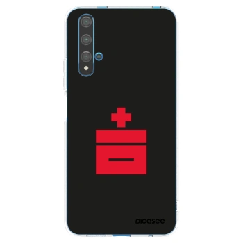 Picasee silikonowe przeźroczyste etui na Huawei Nova 5T - Le Plastenciaga