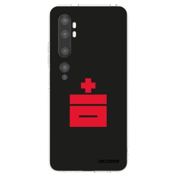 Picasee silikonowe przeźroczyste etui na Xiaomi Mi Note 10 (Pro) - Le Plastenciaga