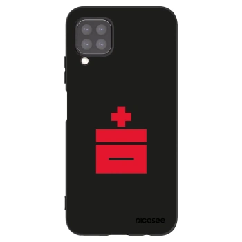Picasee silikonowe czarne etui na Huawei P40 Lite - Le Plastenciaga