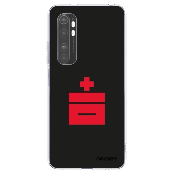 Picasee silikonowe przeźroczyste etui na Xiaomi Mi Note 10 Lite - Le Plastenciaga