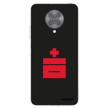 Picasee silikonowe przeźroczyste etui na Xiaomi Poco F2 Pro - Le Plastenciaga