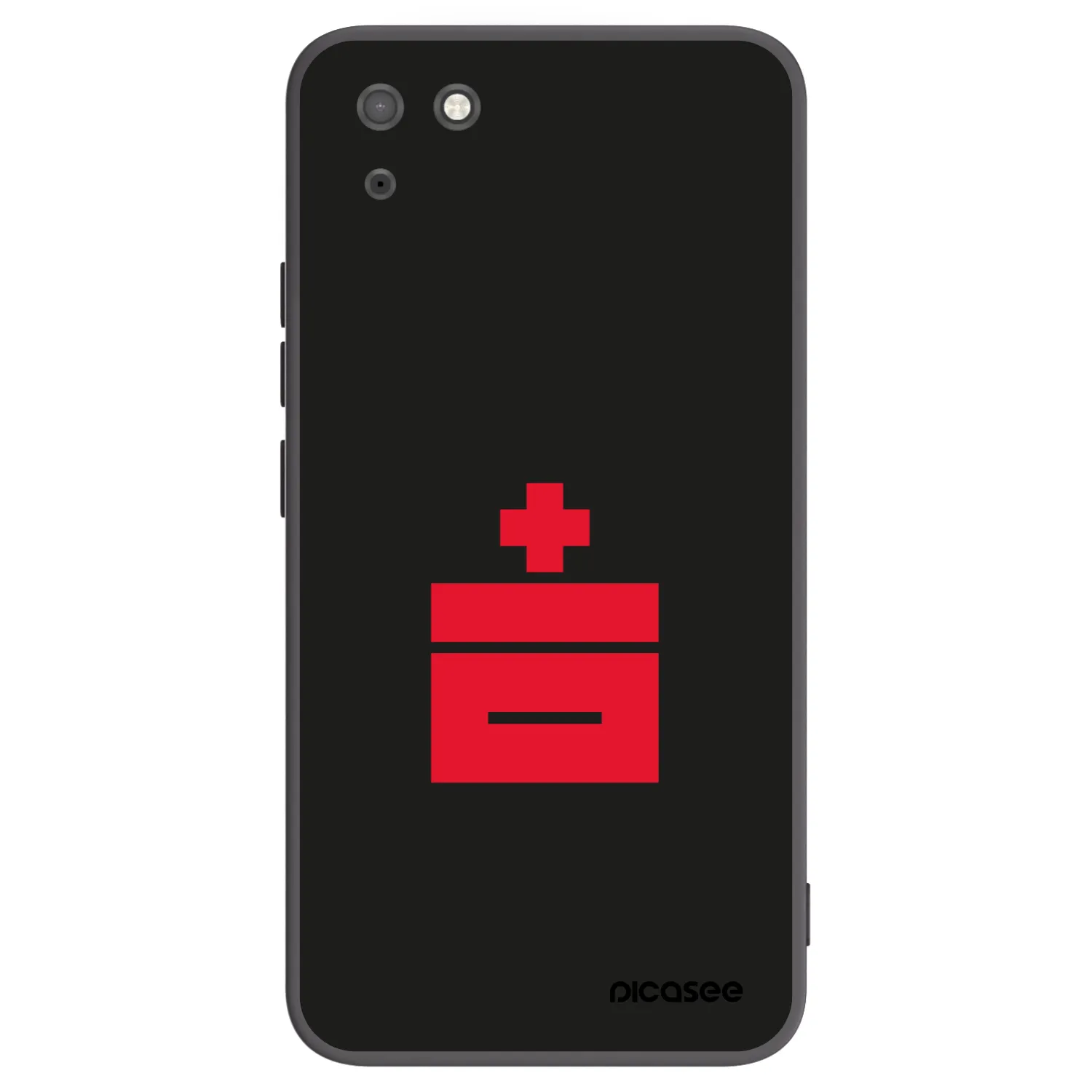 Picasee silikonowe czarne etui na Huawei Y5P - Le Plastenciaga