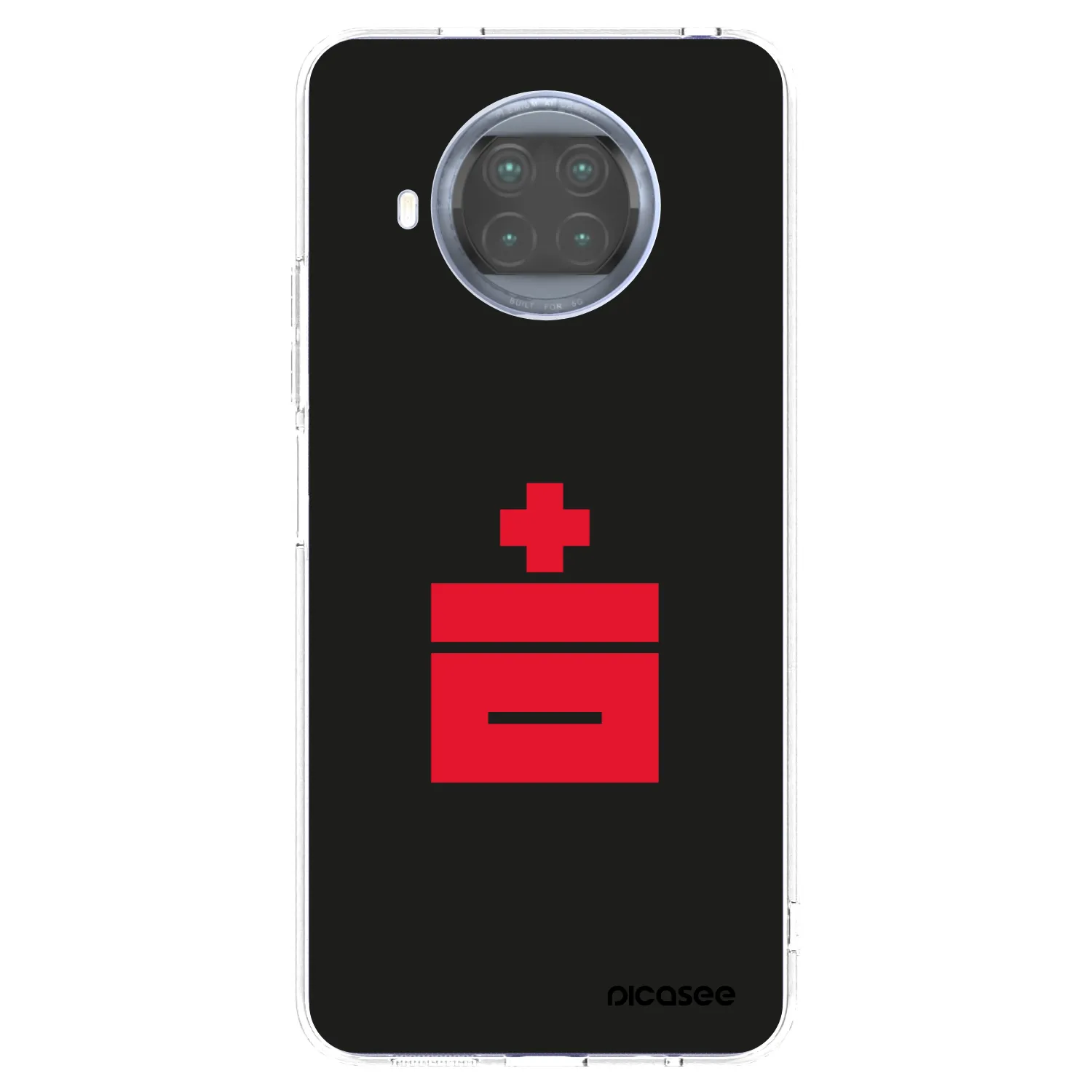 Picasee silikonowe przeźroczyste etui na Xiaomi Mi 10T Lite - Le Plastenciaga