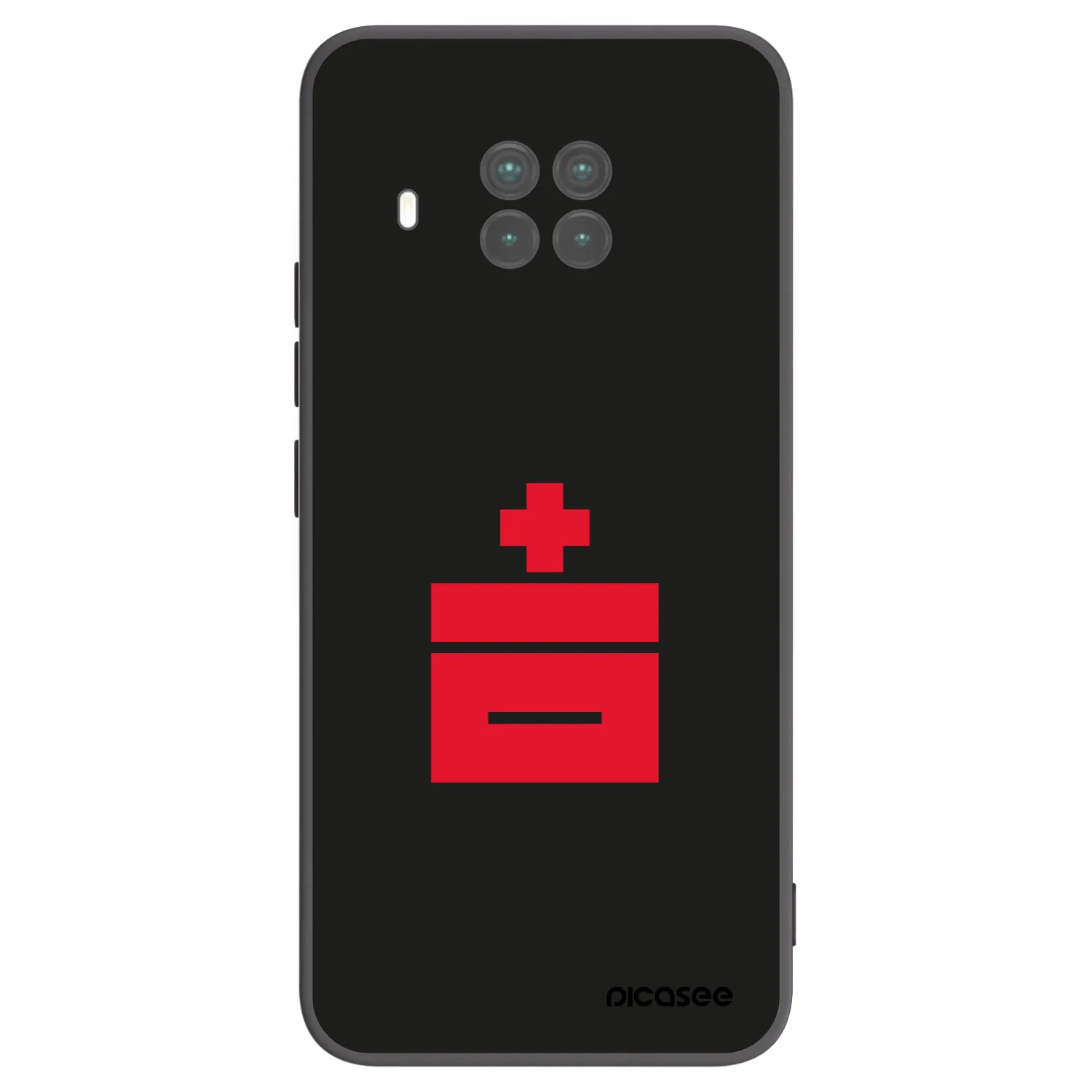 Picasee silikonowe czarne etui na Xiaomi Mi 10T Lite - Le Plastenciaga