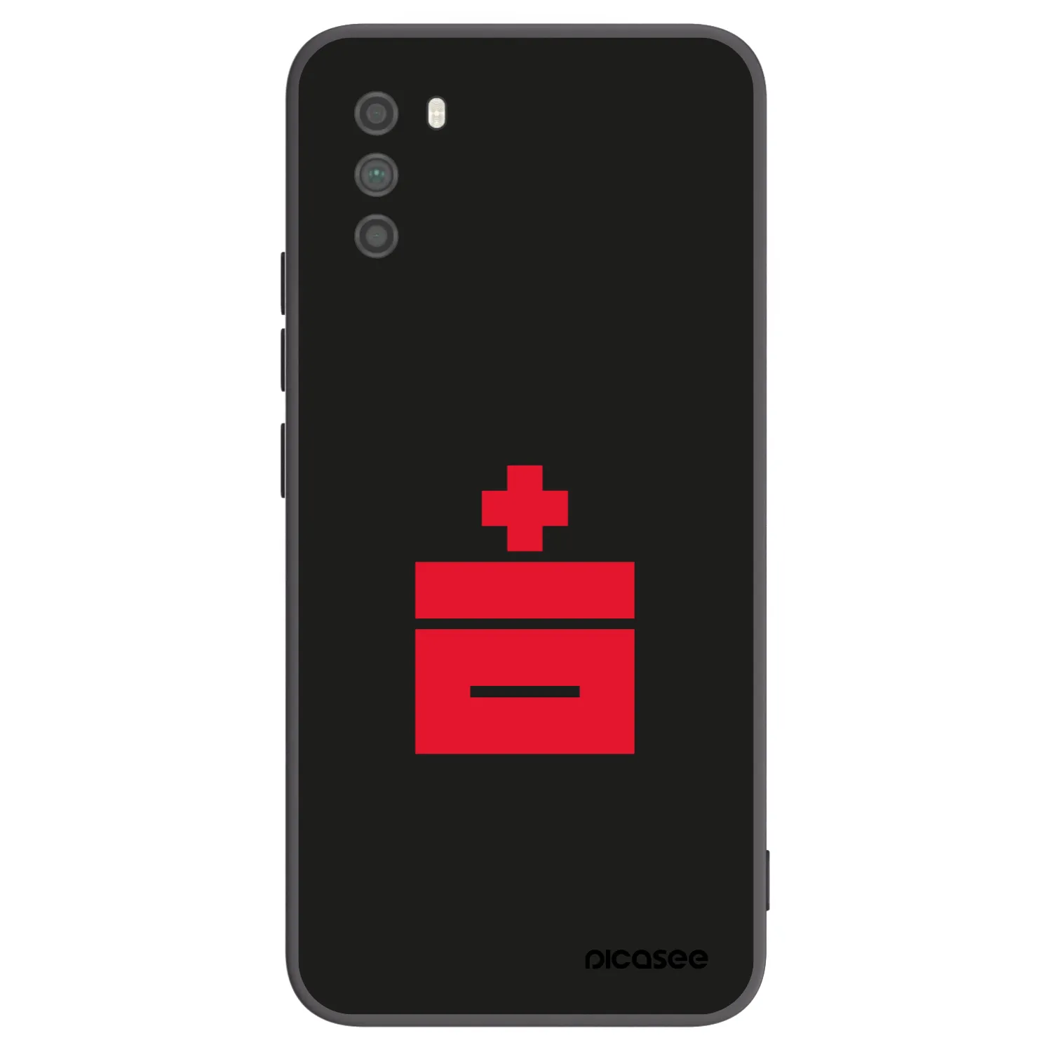 Picasee silikonowe czarne etui na Xiaomi Poco M3 - Le Plastenciaga