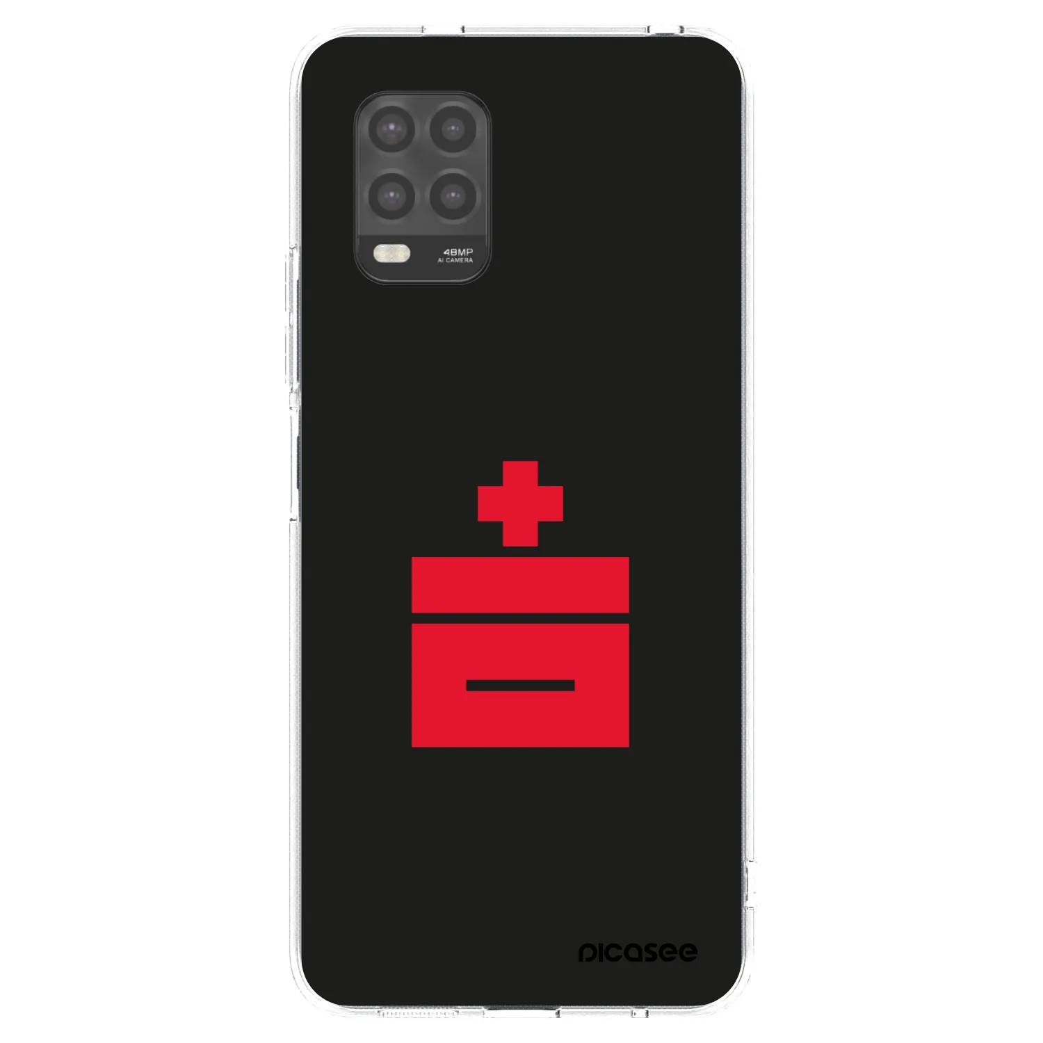 Picasee silikonowe przeźroczyste etui na Xiaomi Mi 10 Lite - Le Plastenciaga