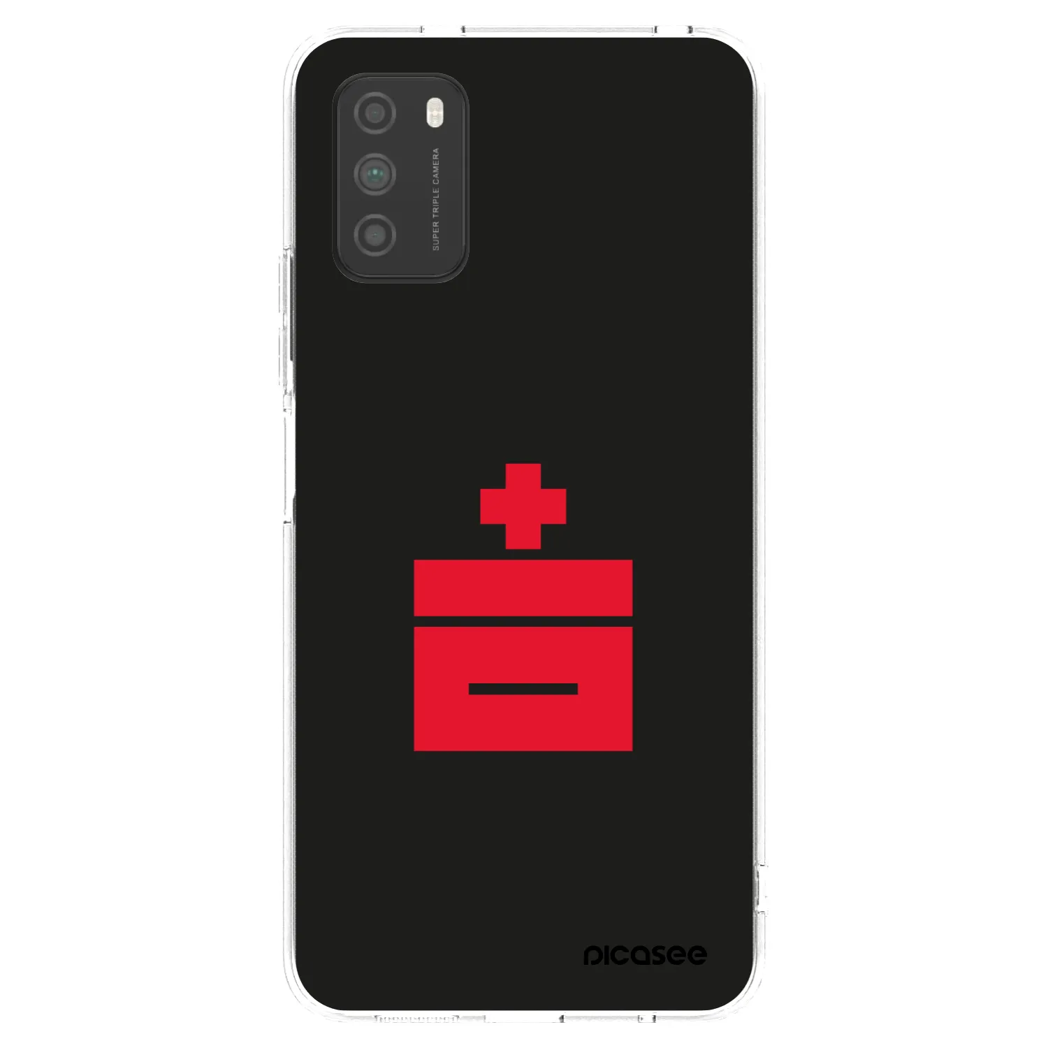 Picasee silikonowe przeźroczyste etui na Xiaomi Poco M3 - Le Plastenciaga