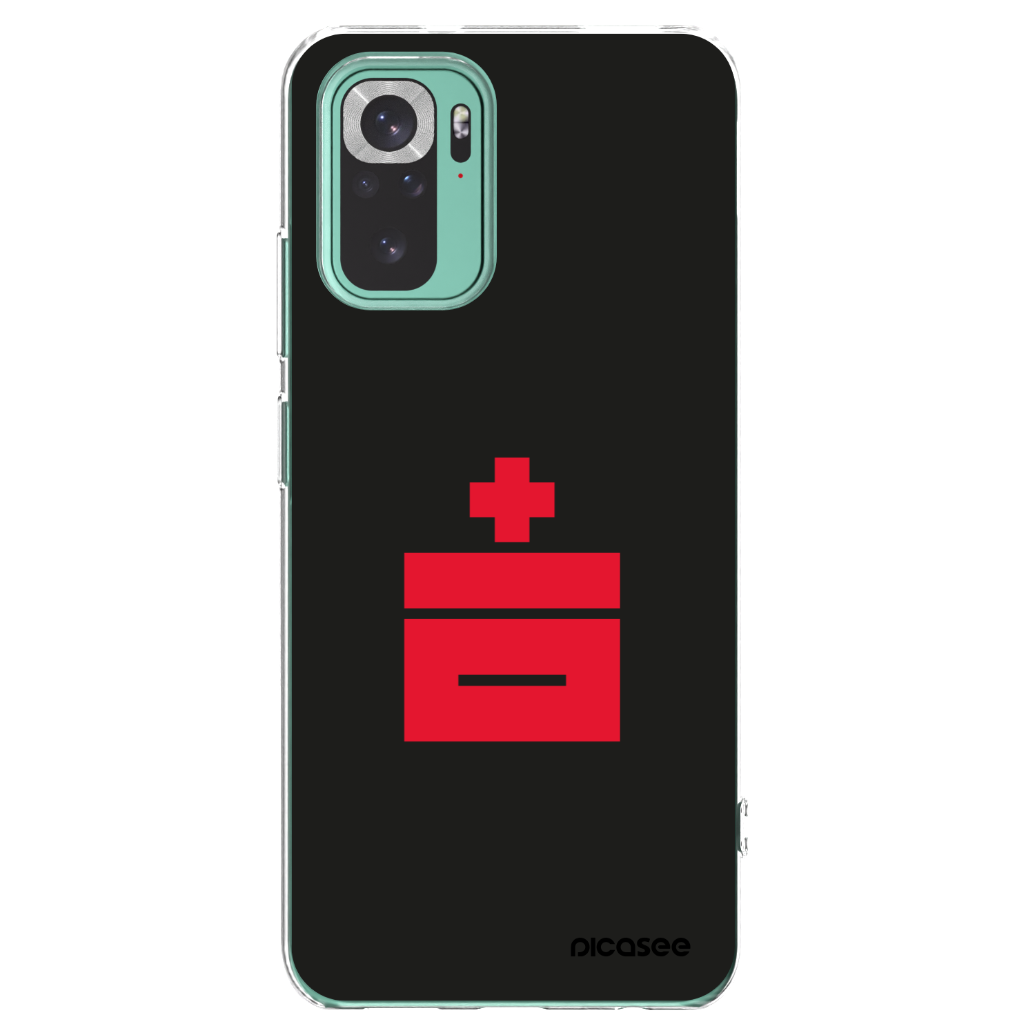 Picasee silikonowe przeźroczyste etui na Xiaomi Redmi Note 10 Pro - Le Plastenciaga