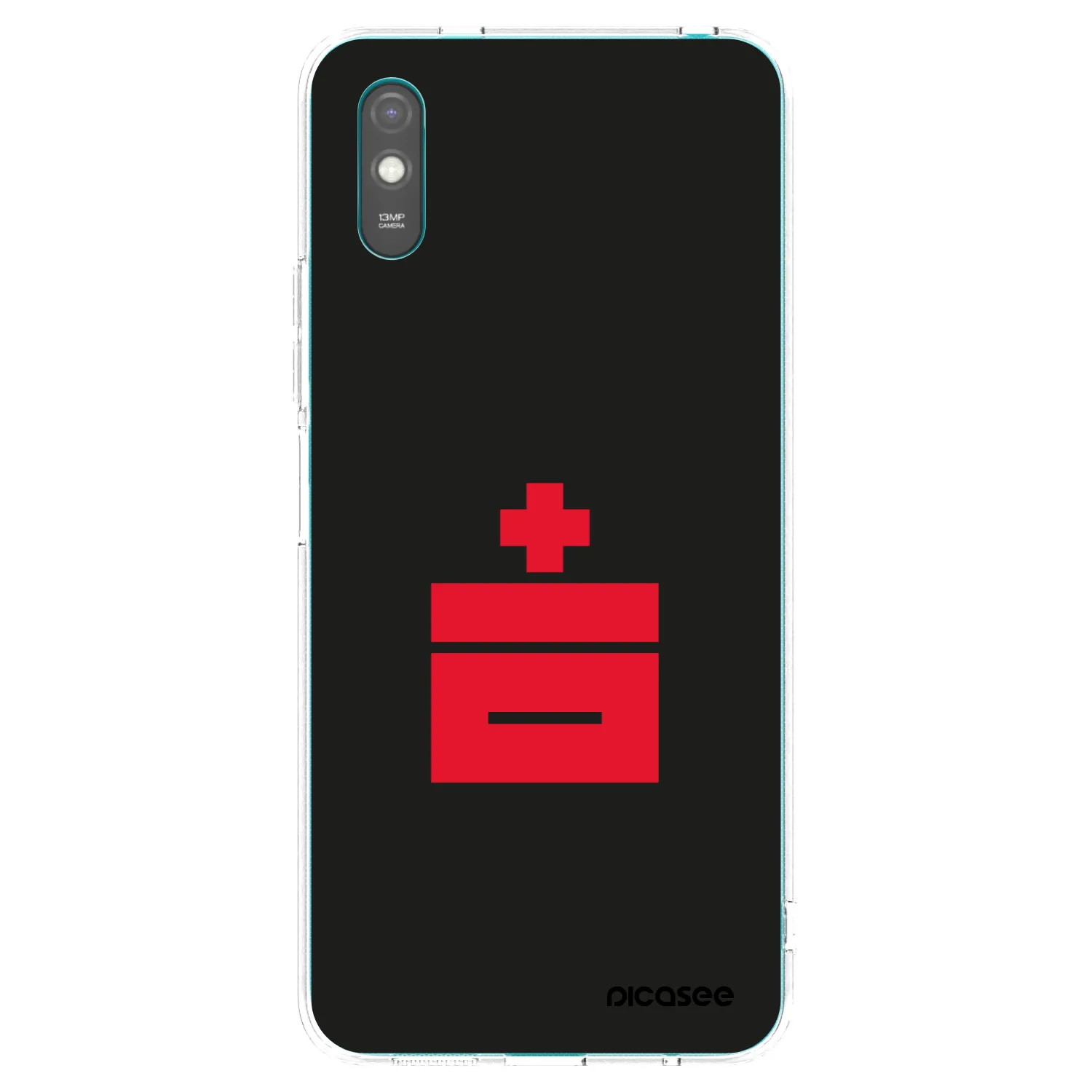 Picasee silikonowe przeźroczyste etui na Xiaomi Redmi 9AT - Le Plastenciaga