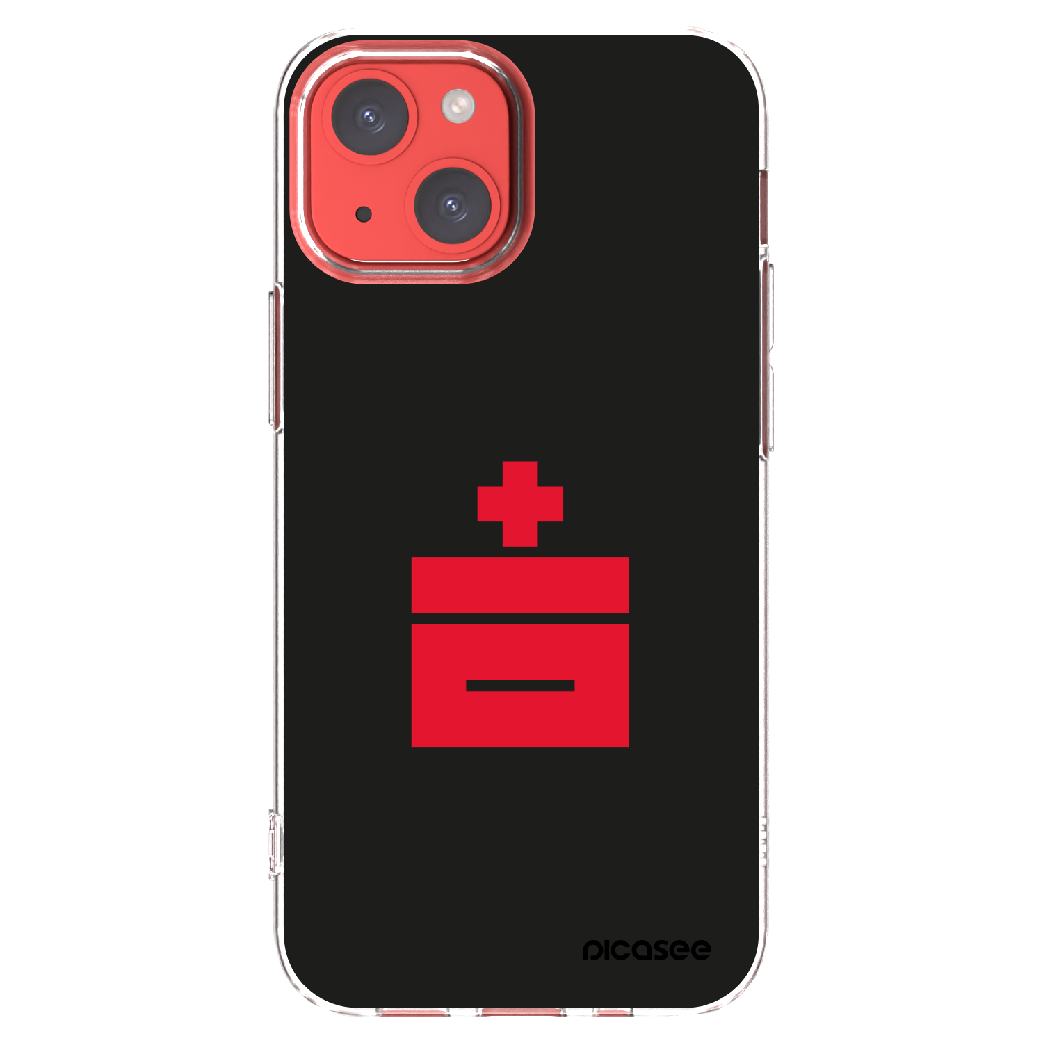 Picasee silikonowe przeźroczyste etui na Apple iPhone 13 mini - Le Plastenciaga