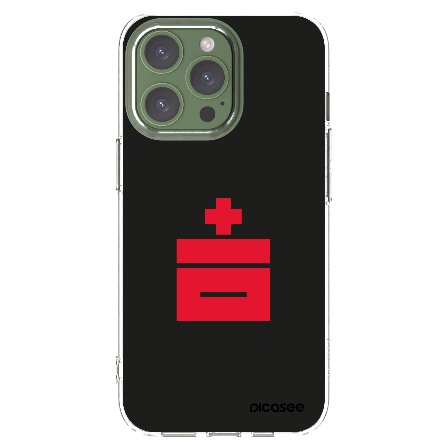 Picasee silikonowe przeźroczyste etui na Apple iPhone 13 Pro - Le Plastenciaga