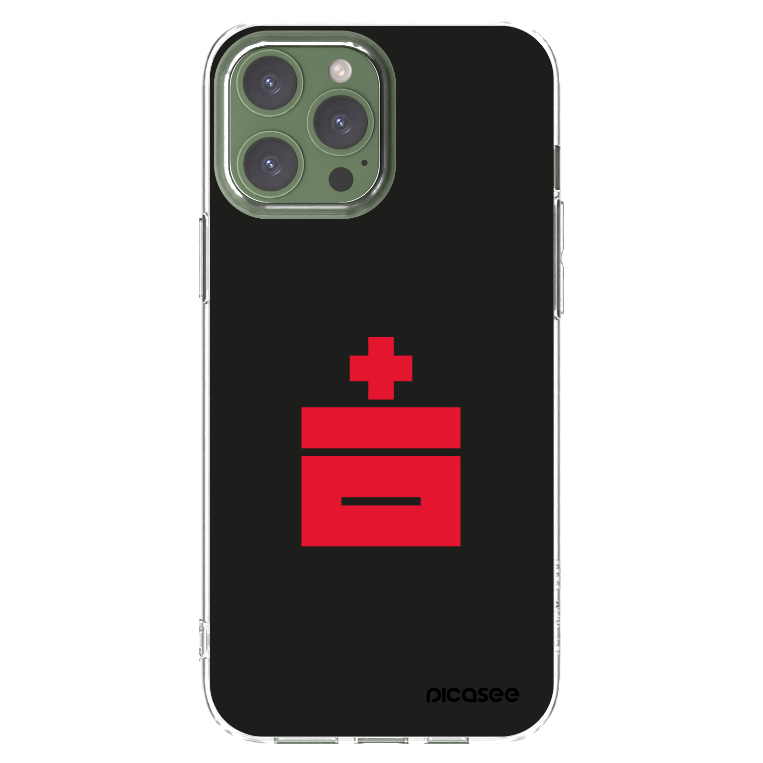 Picasee silikonowe przeźroczyste etui na Apple iPhone 13 Pro Max - Le Plastenciaga