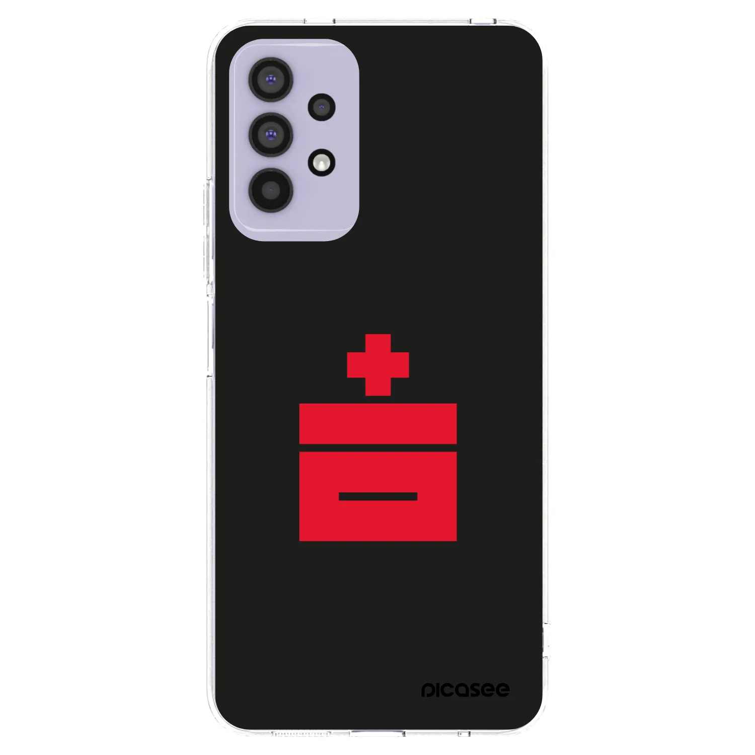 Picasee silikonowe przeźroczyste etui na Samsung Galaxy A32 4G SM-A325F - Le Plastenciaga