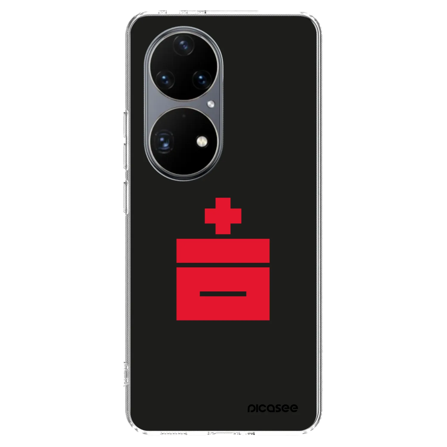 Picasee silikonowe przeźroczyste etui na Huawei P50 - Le Plastenciaga