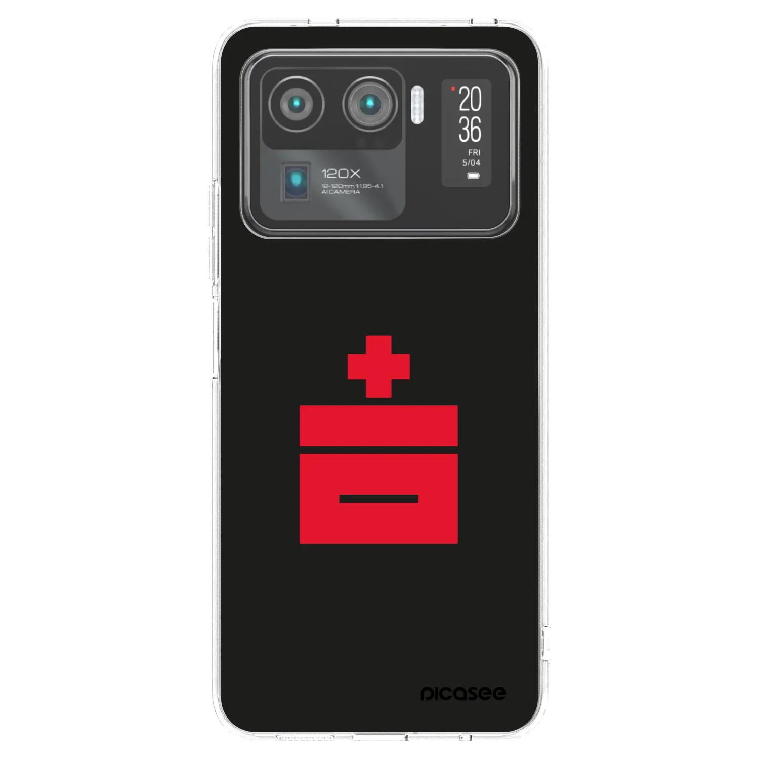 Picasee silikonowe przeźroczyste etui na Xiaomi Mi 11 Ultra - Le Plastenciaga