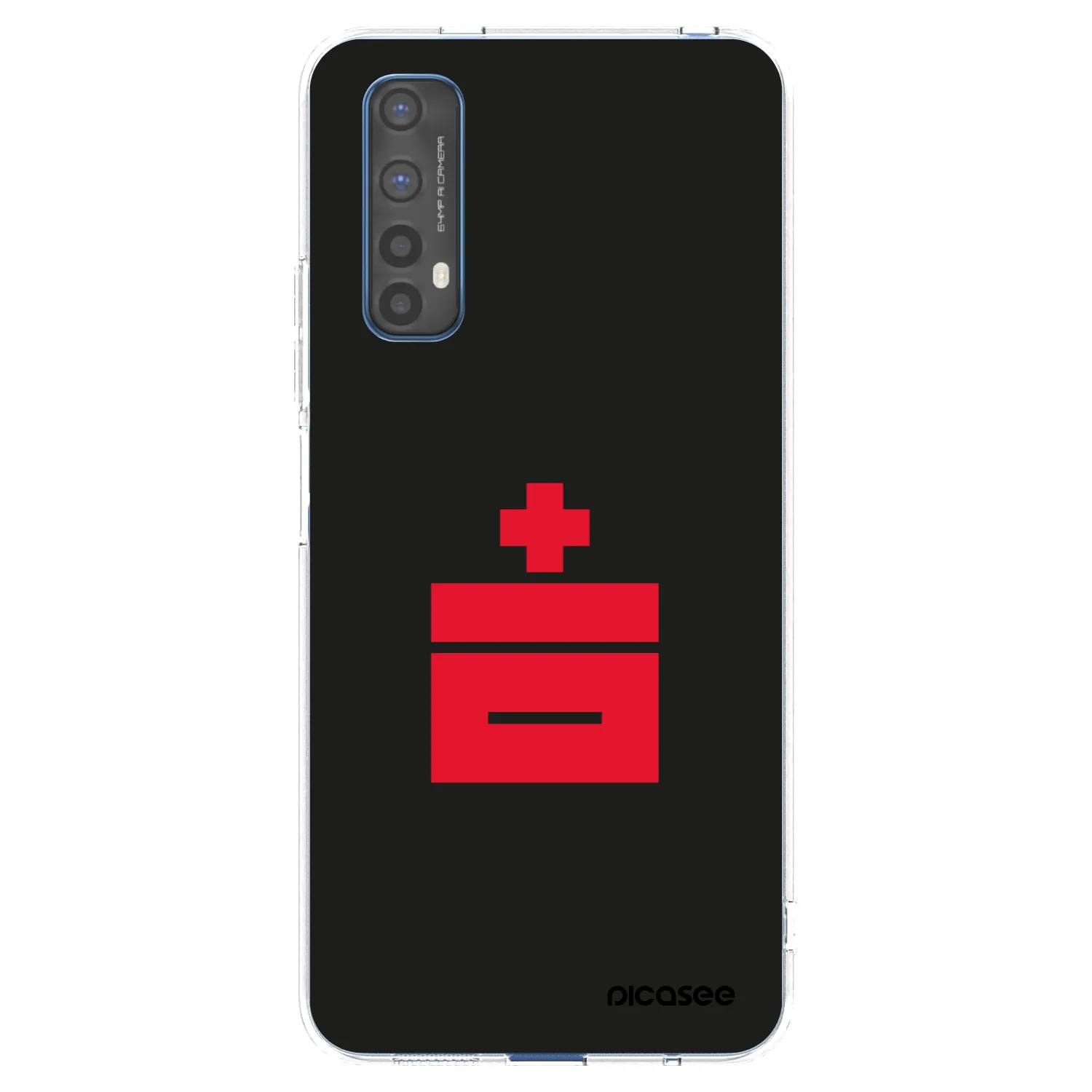 Picasee silikonowe przeźroczyste etui na Realme 7 - Le Plastenciaga