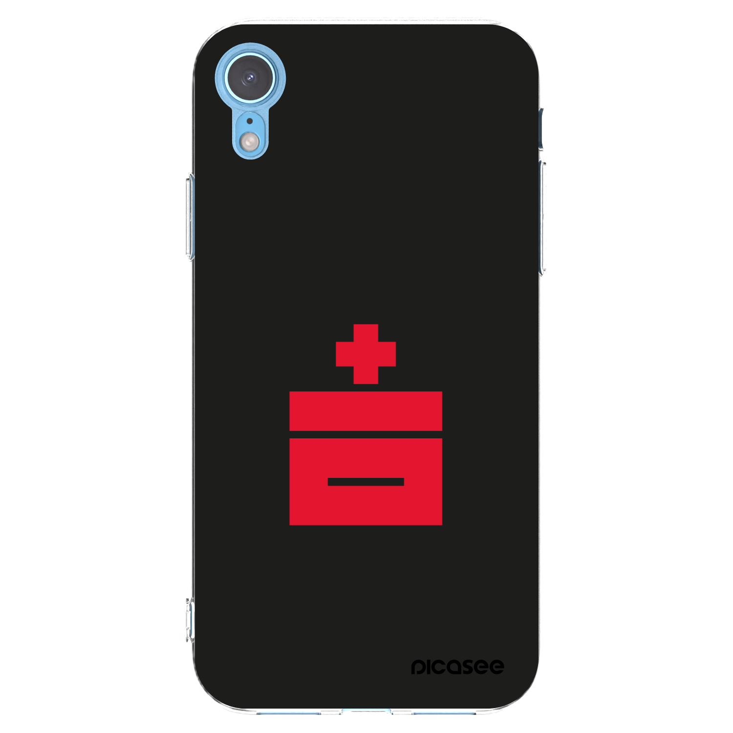 Picasee silikonowe przeźroczyste etui na Apple iPhone XR - Le Plastenciaga