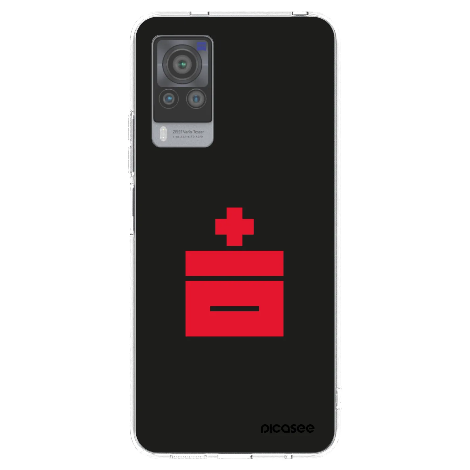 Picasee silikonowe przeźroczyste etui na Vivo X60 Pro 5G - Le Plastenciaga