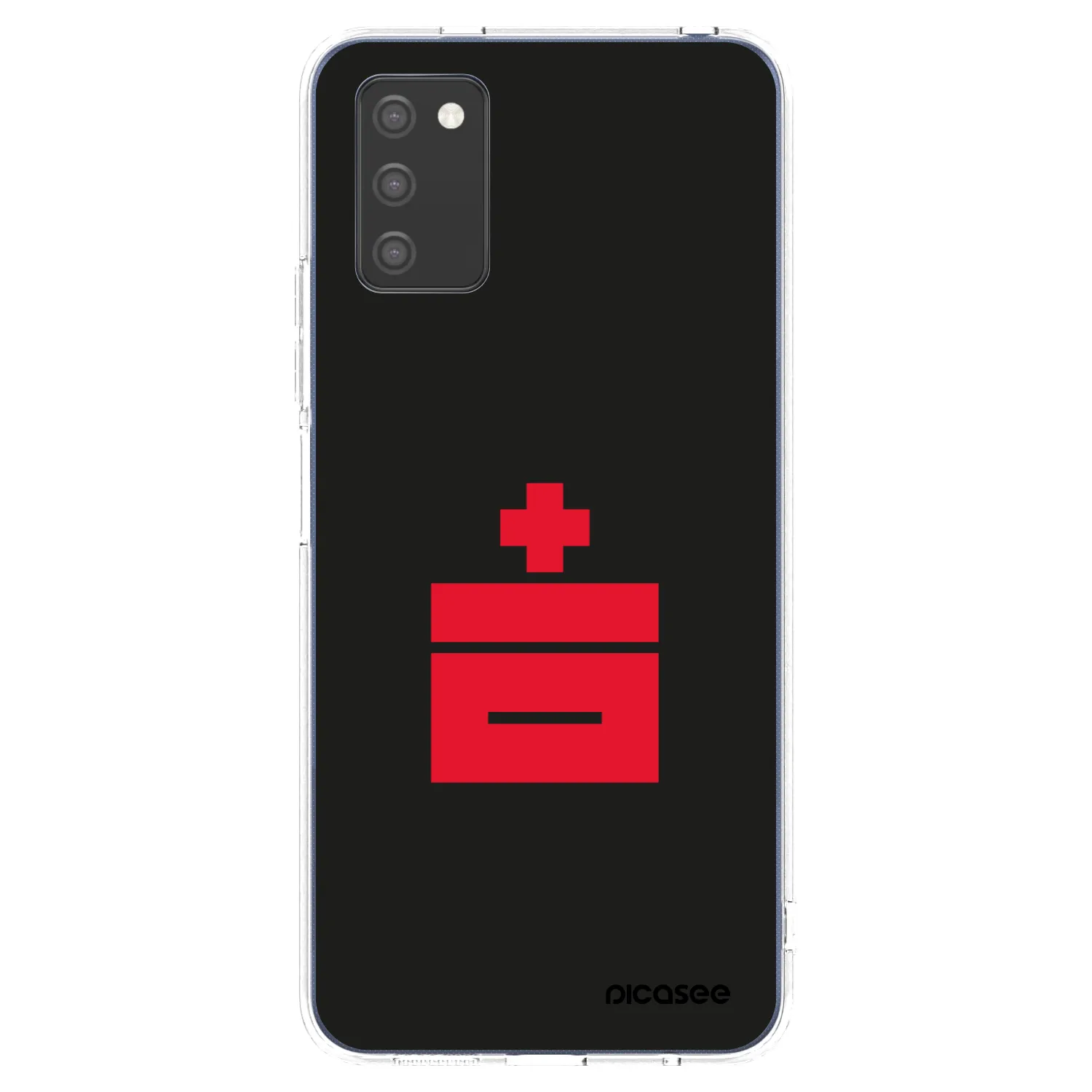 Picasee silikonowe przeźroczyste etui na Samsung Galaxy A03s A037G - Le Plastenciaga