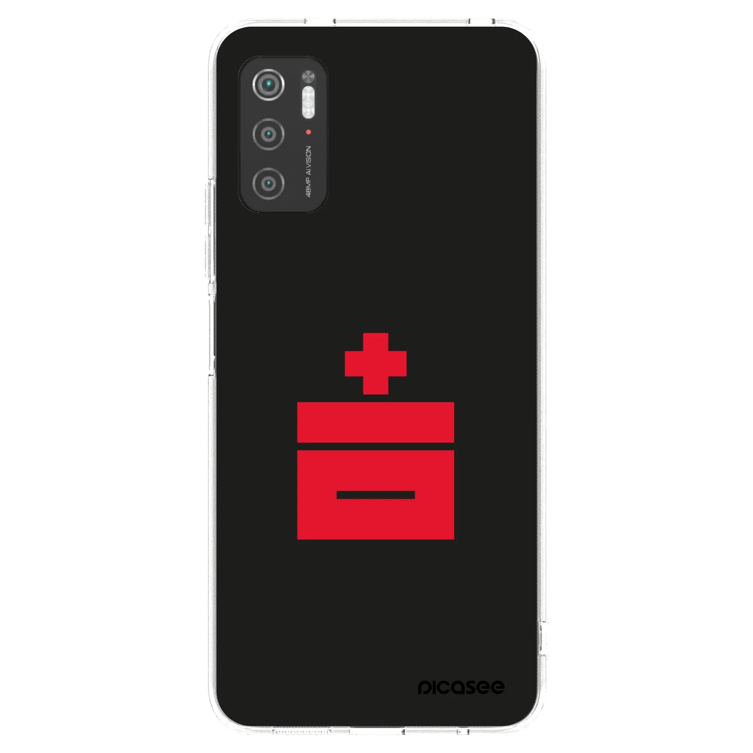 Picasee silikonowe przeźroczyste etui na Xiaomi Poco M3 Pro 5G - Le Plastenciaga