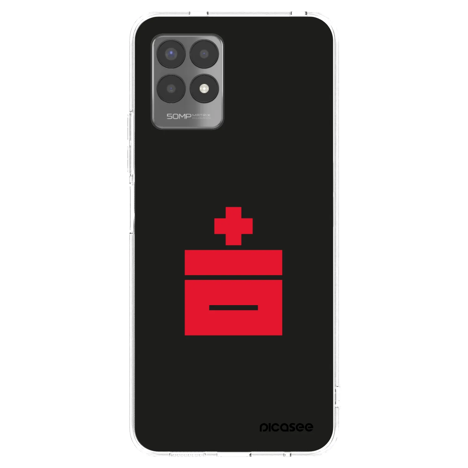 Picasee silikonowe przeźroczyste etui na Realme 8i - Le Plastenciaga