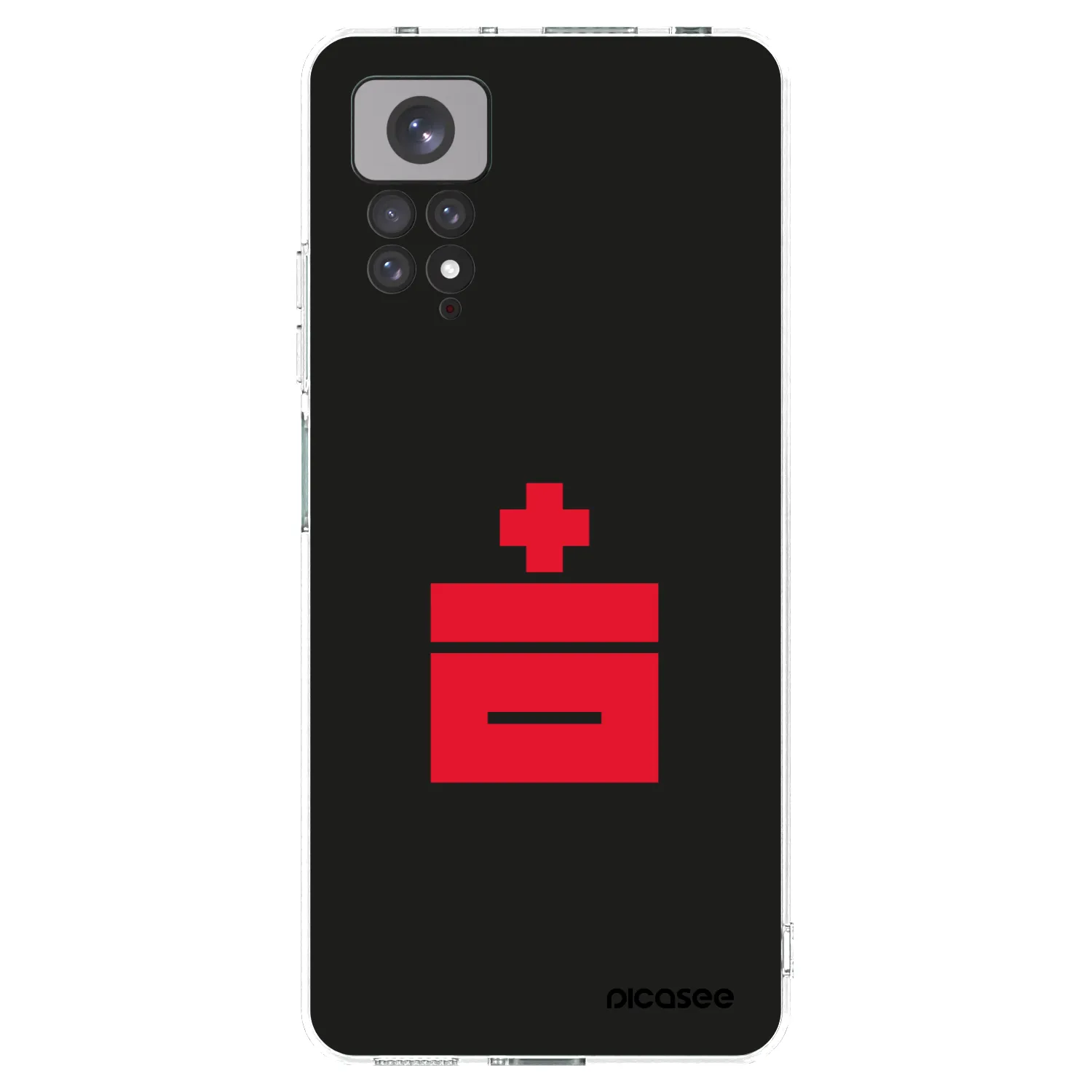 Picasee silikonowe przeźroczyste etui na Xiaomi Redmi Note 11S 4G - Le Plastenciaga
