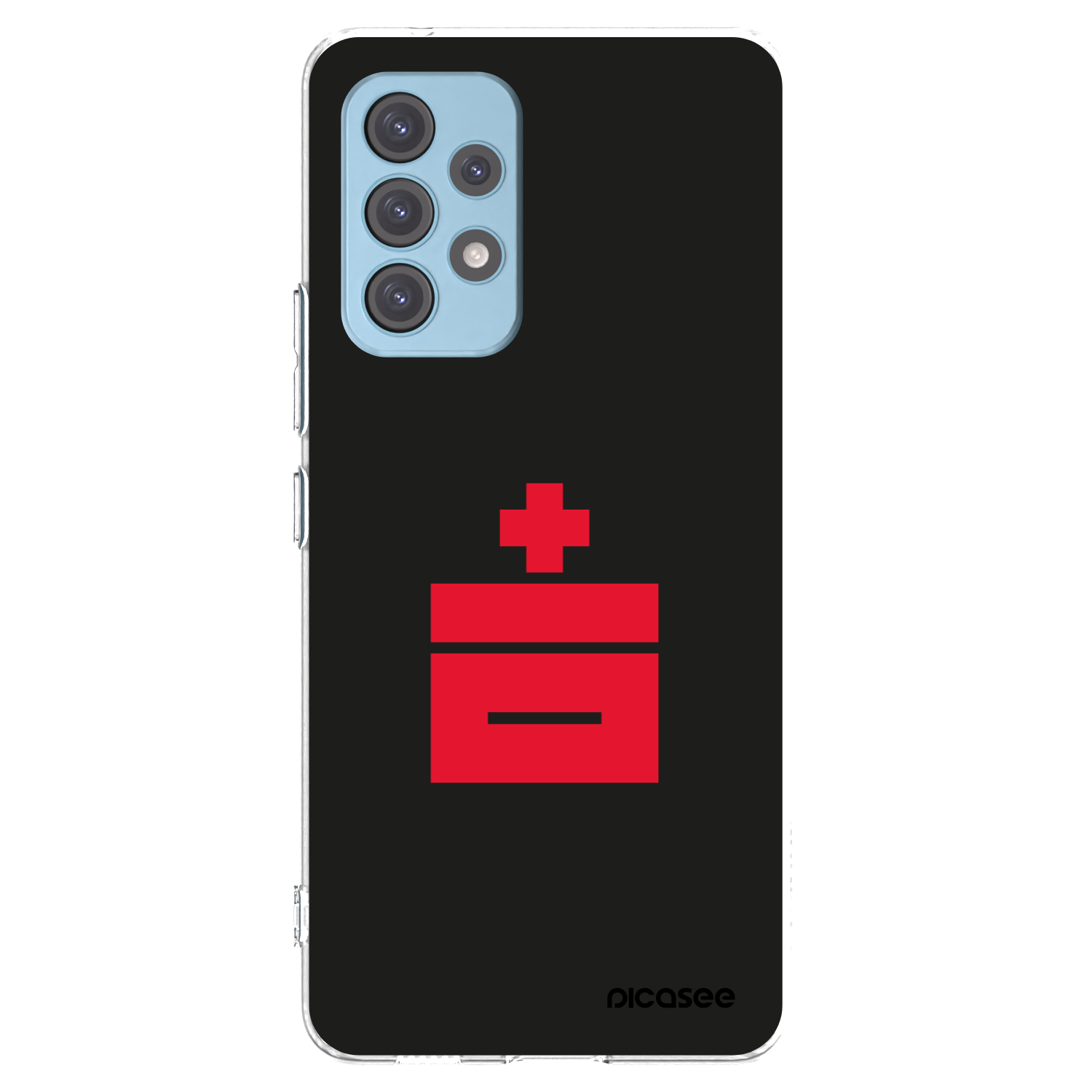 Picasee silikonowe przeźroczyste etui na Samsung Galaxy A53 5G A536 - Le Plastenciaga