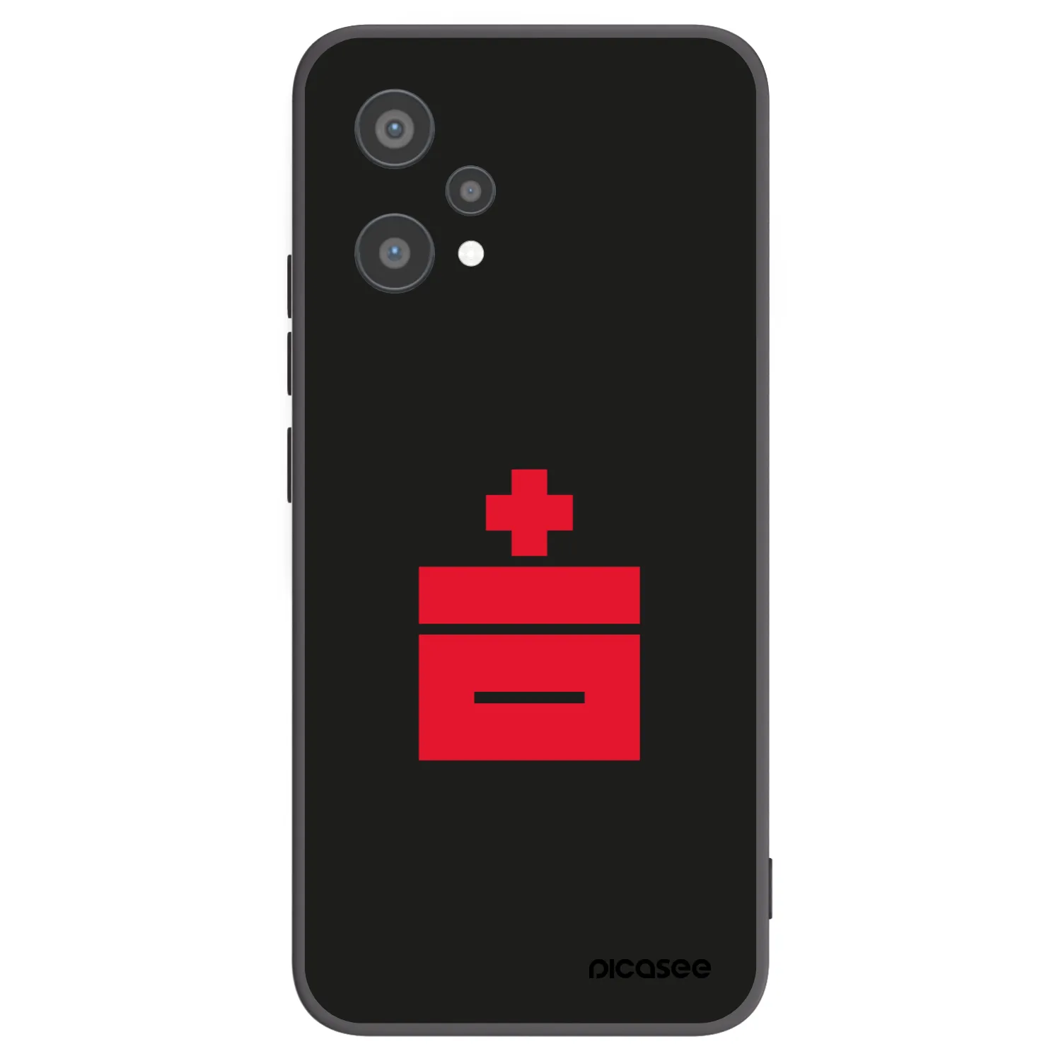 Picasee silikonowe czarne etui na Realme 9 Pro 5G - Le Plastenciaga