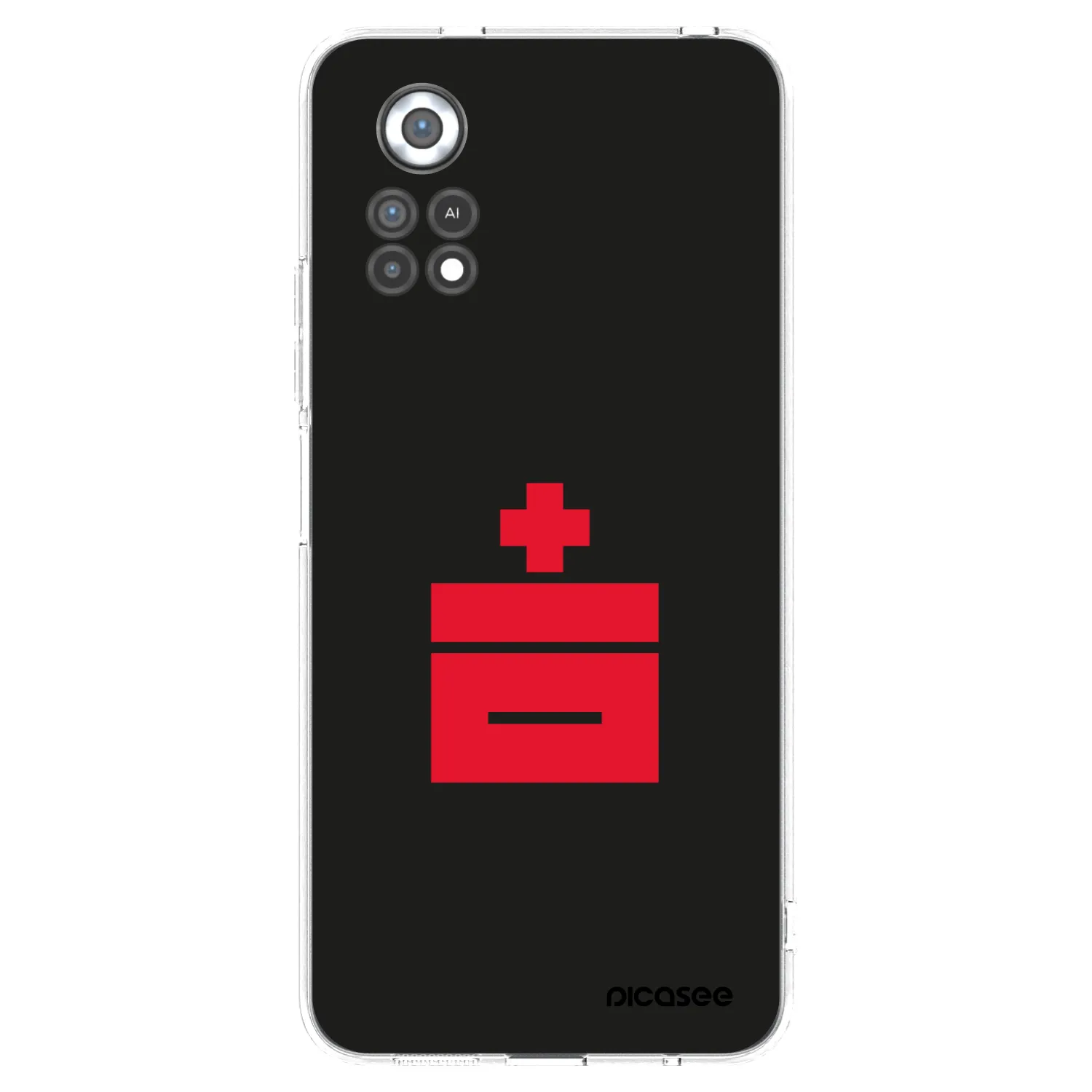 Picasee silikonowe przeźroczyste etui na Xiaomi Poco X4 Pro 5G - Le Plastenciaga