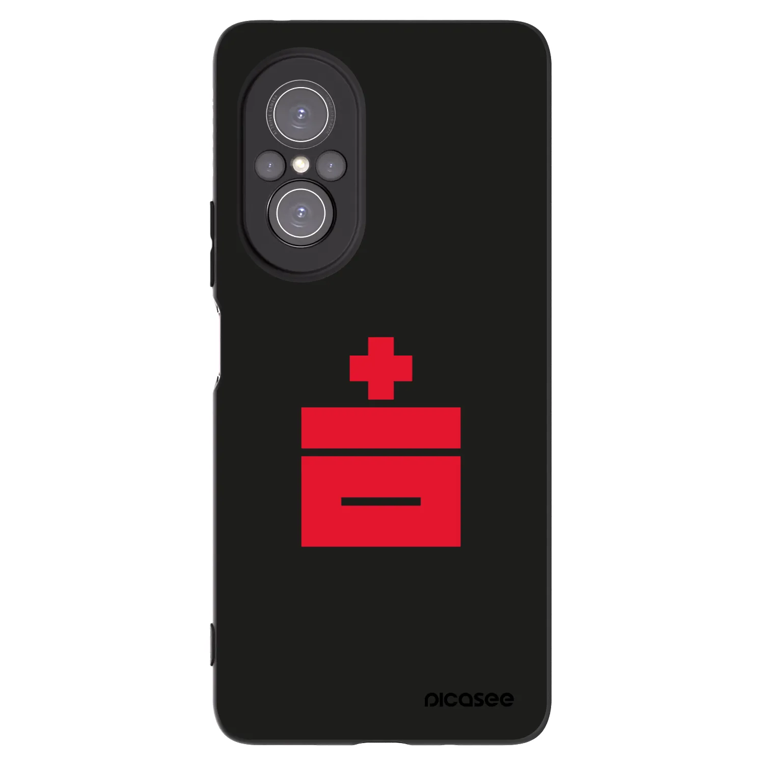Picasee silikonowe czarne etui na Huawei Nova 9 SE - Le Plastenciaga