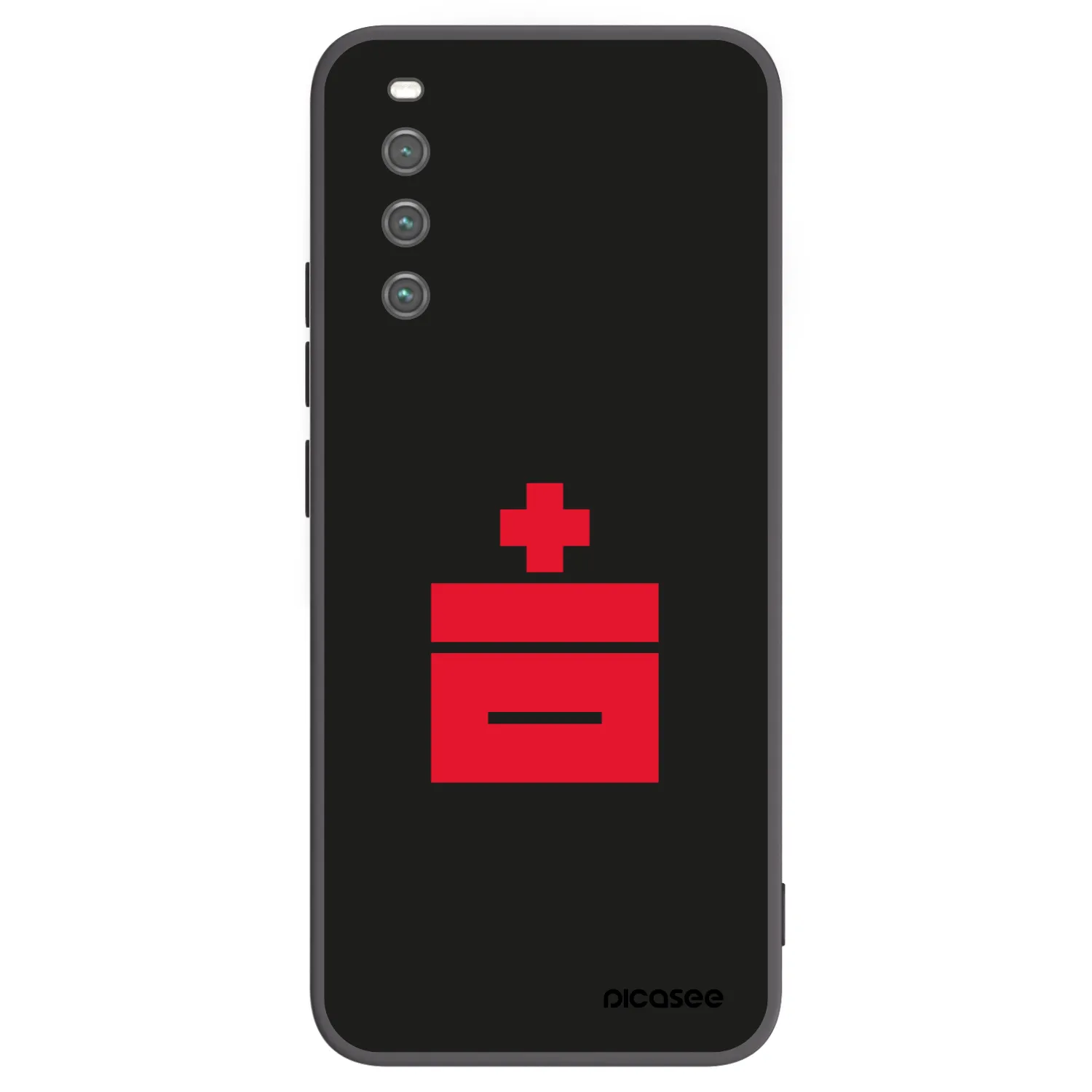 Picasee silikonowe czarne etui na Sony Xperia 10 IV 5G - Le Plastenciaga