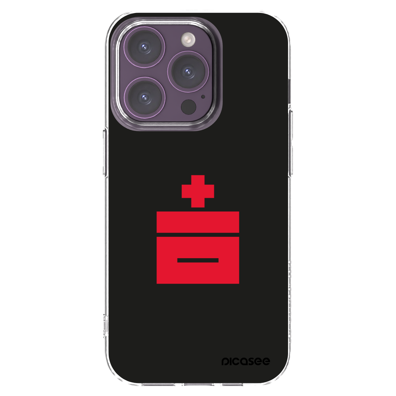 Picasee silikonowe przeźroczyste etui na Apple iPhone 14 Pro - Le Plastenciaga