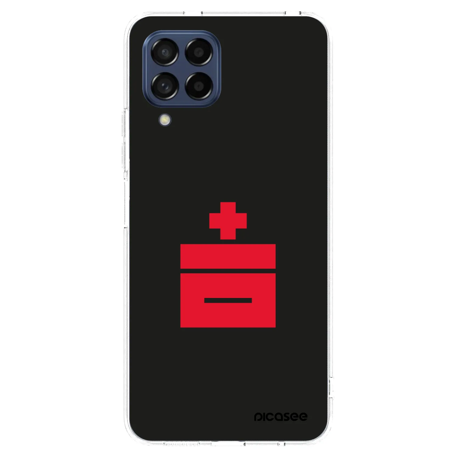 Picasee silikonowe przeźroczyste etui na Samsung Galaxy M53 5G - Le Plastenciaga