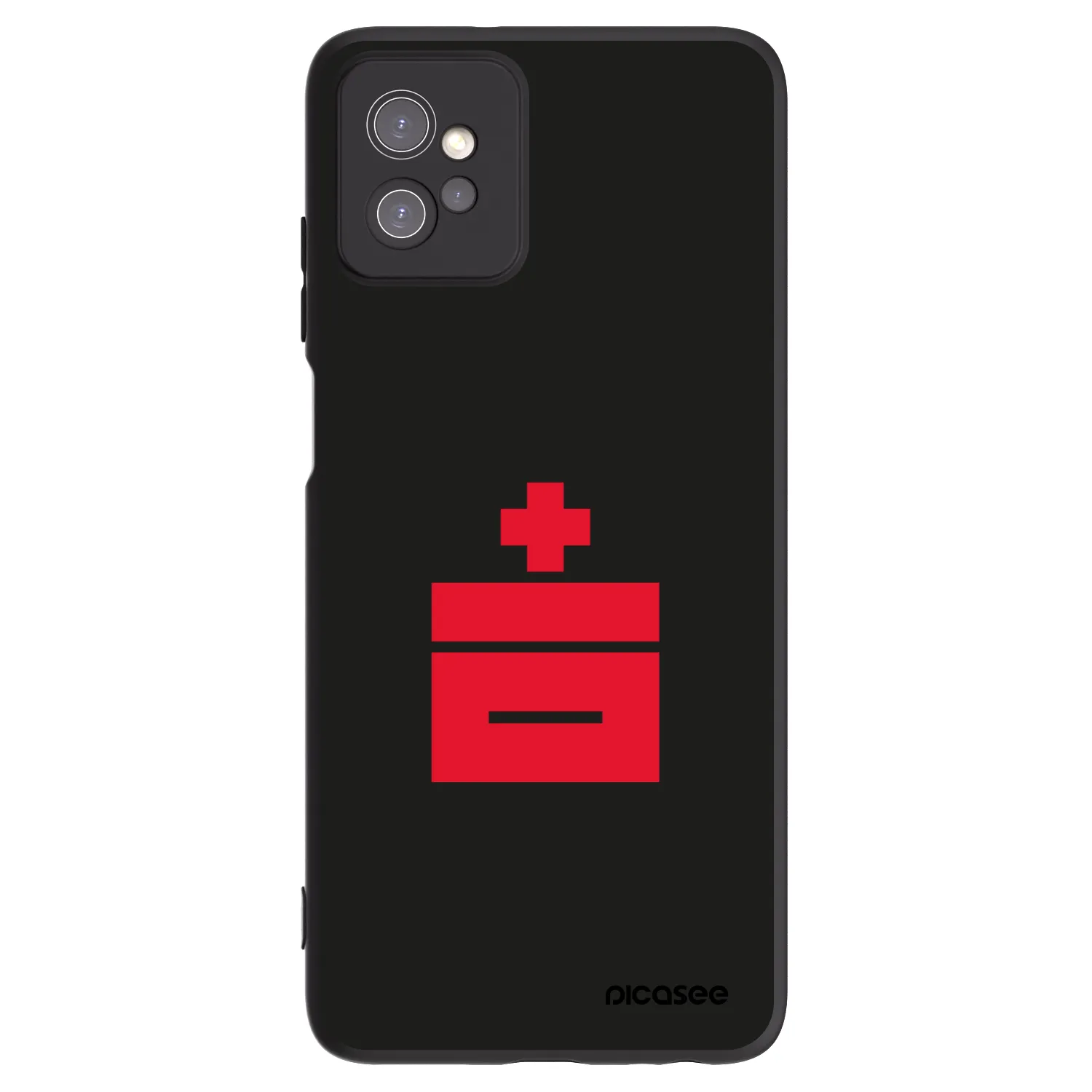 Picasee silikonowe czarne etui na Motorola Moto G32 - Le Plastenciaga