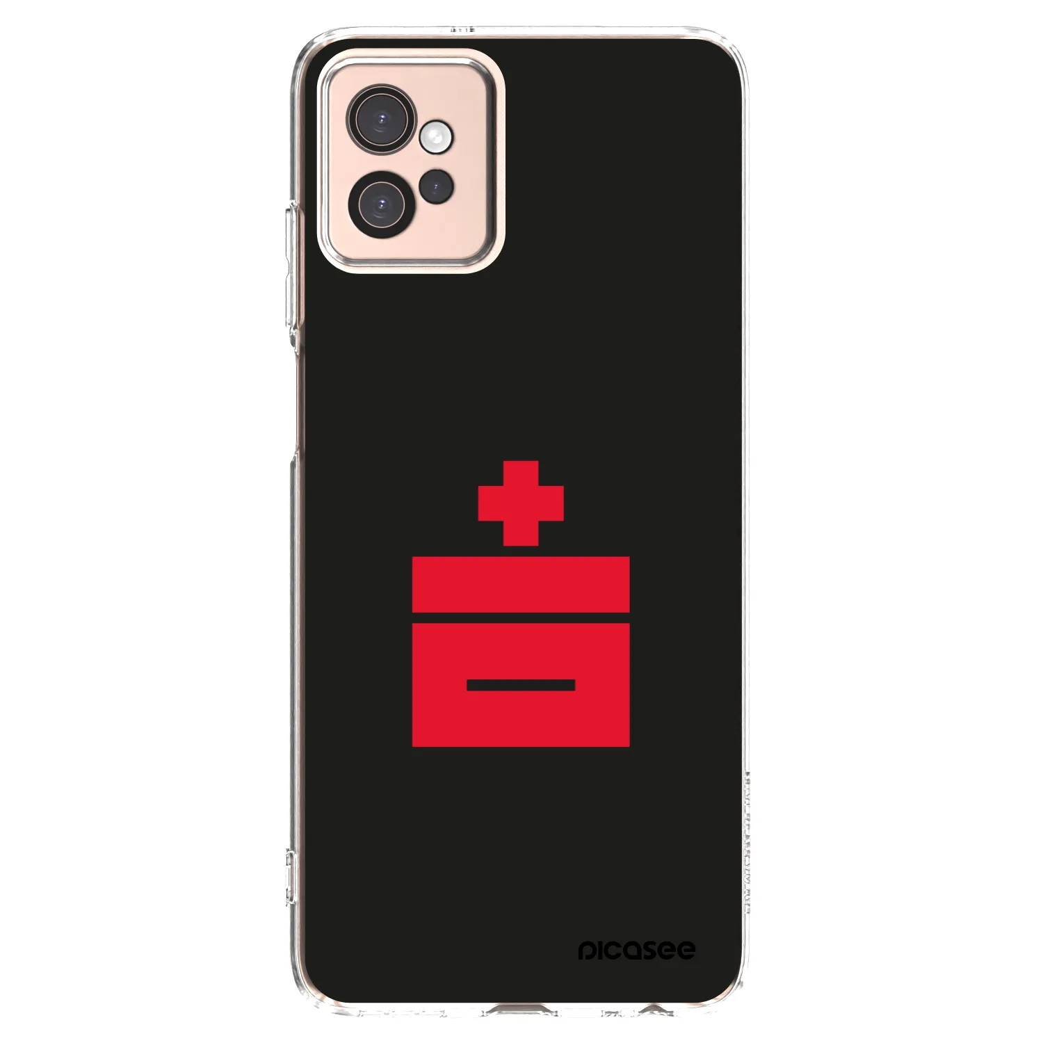 Picasee silikonowe przeźroczyste etui na Motorola Moto G32 - Le Plastenciaga